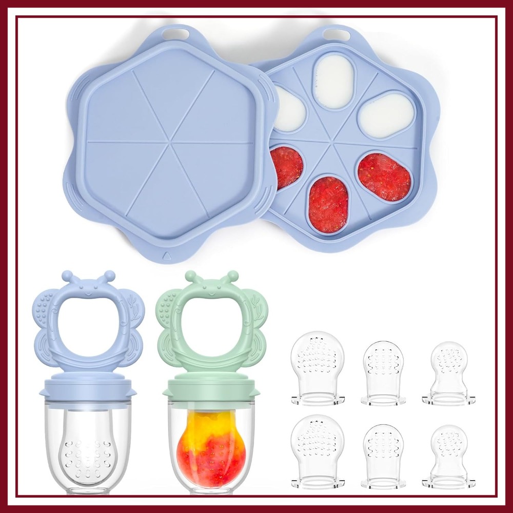 Baby Food Feeder - Silicone Baby Fruit Food Feeder (2