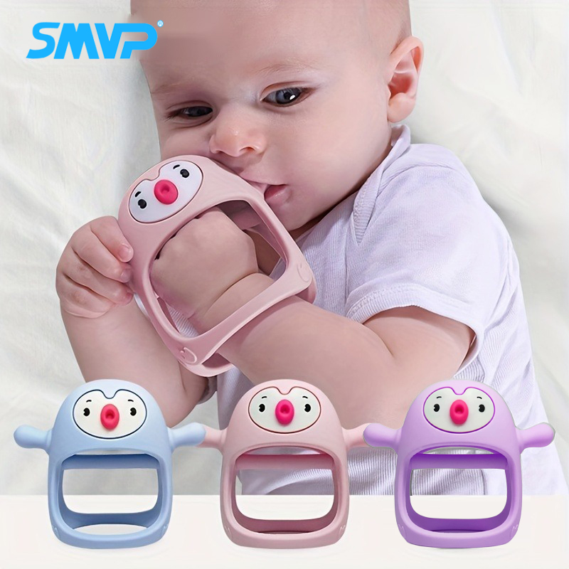 Baby Food Teether - Never Drop Silicone Teething Toys for