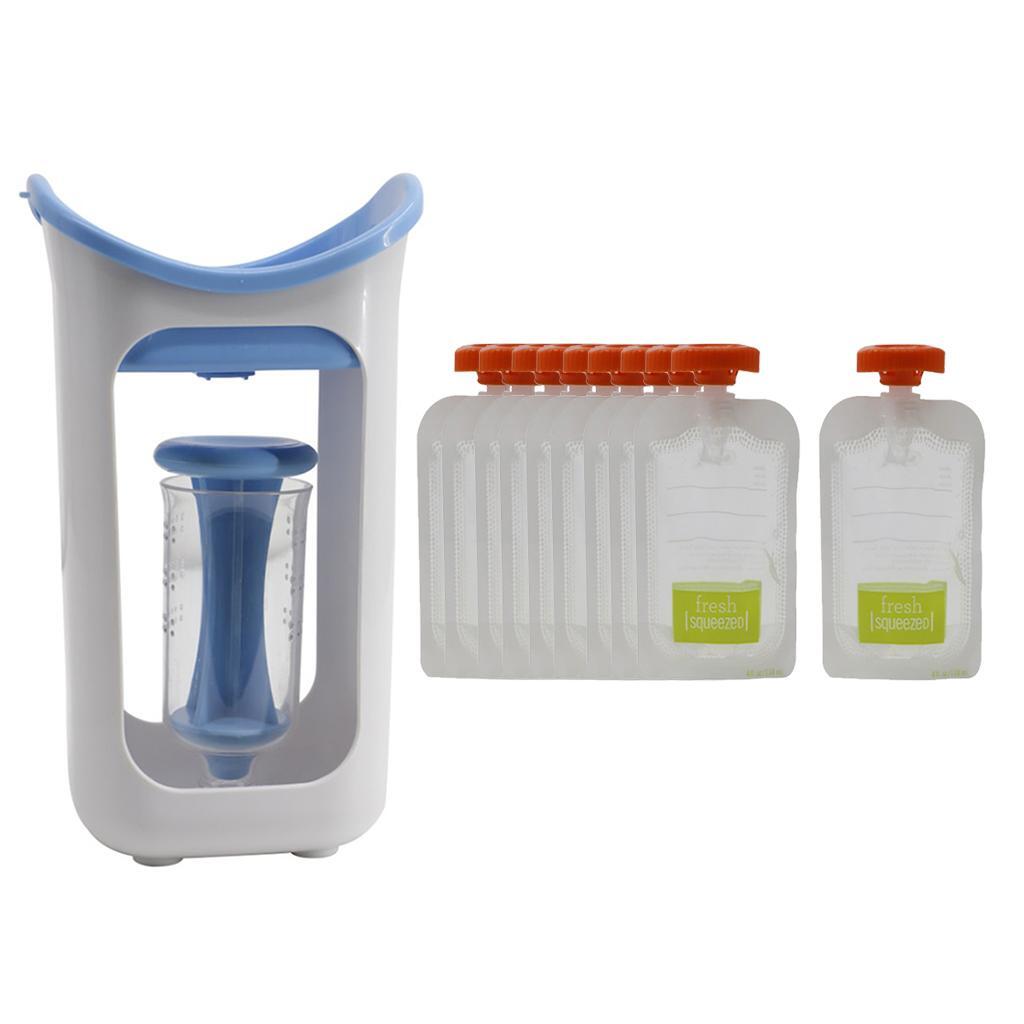 Baby Food Pouches - Baby Feeding Food Squeezer Organizor Storage