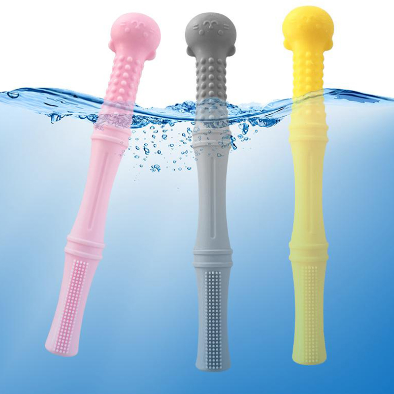 Baby Food Teether - Autistic Chew Toy Silicone Baby Teether