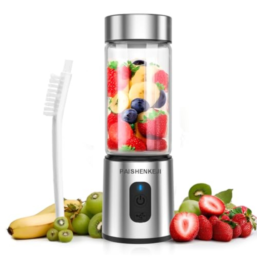 Baby Food Blender - Glass Portable Blender Smoothies: Mini Personal
