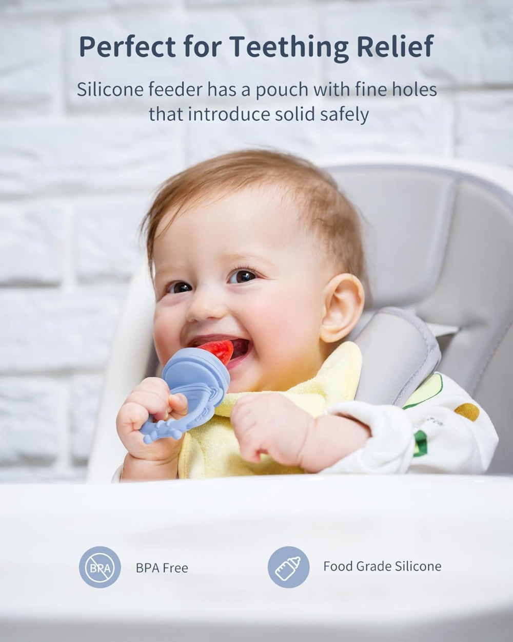 Silicone Baby Fruit Food Feede - Baby Food Feeder 评论和价格