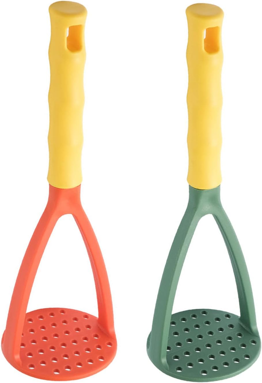 2pcs Potato Masher Manual Mash - Baby Food With Avocado 评论和价格