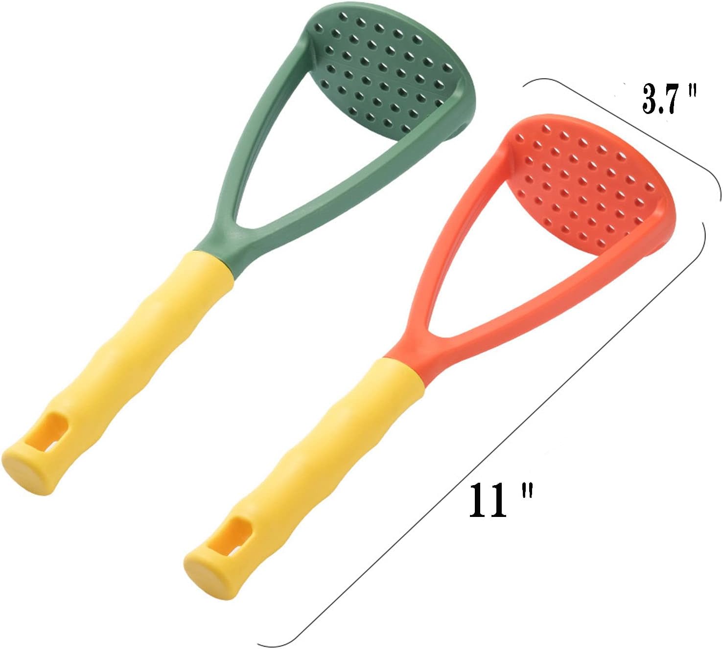 2pcs Potato Masher Manual Mash - Baby Food With Avocado 评论和价格
