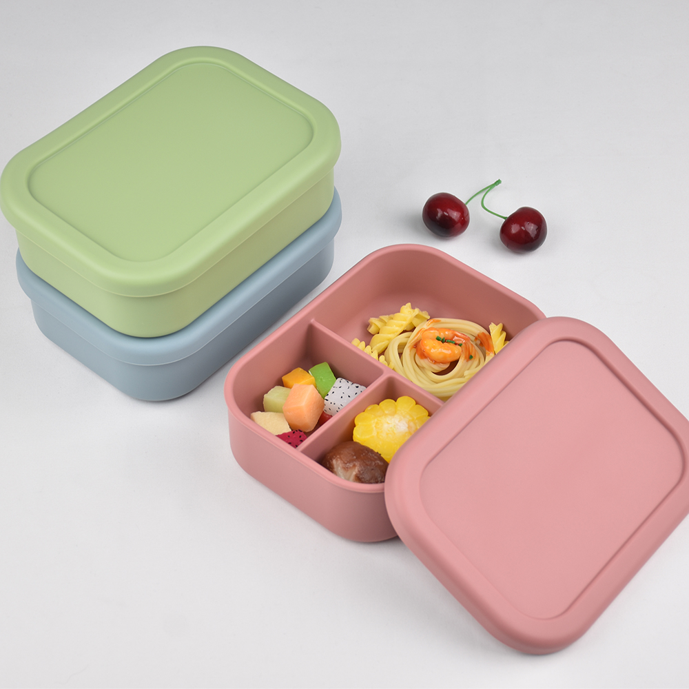 3-Compartment Food Grade Silic - Baby Food Hero 评论和价格
