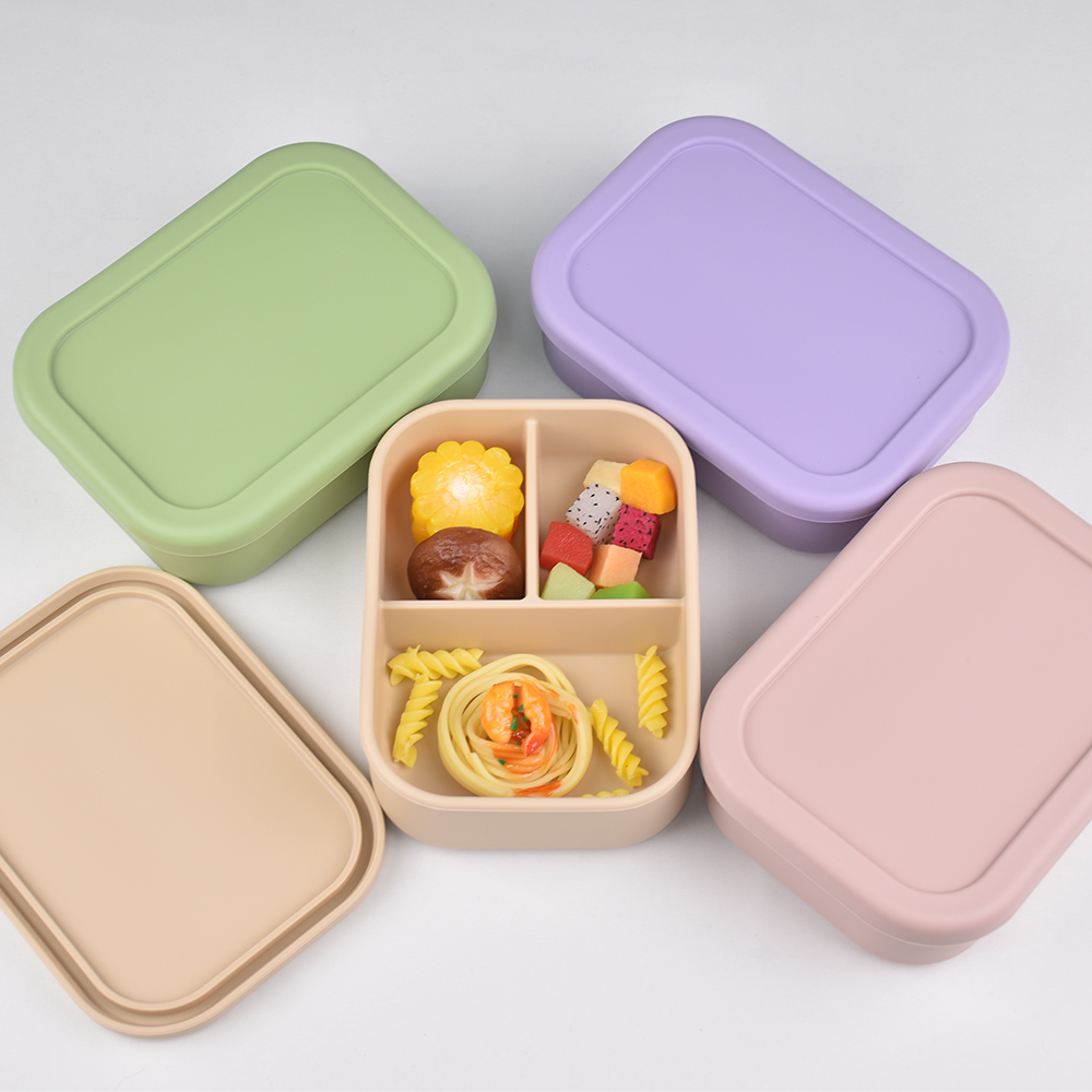 3-Compartment Food Grade Silic - Baby Food Hero 评论和价格