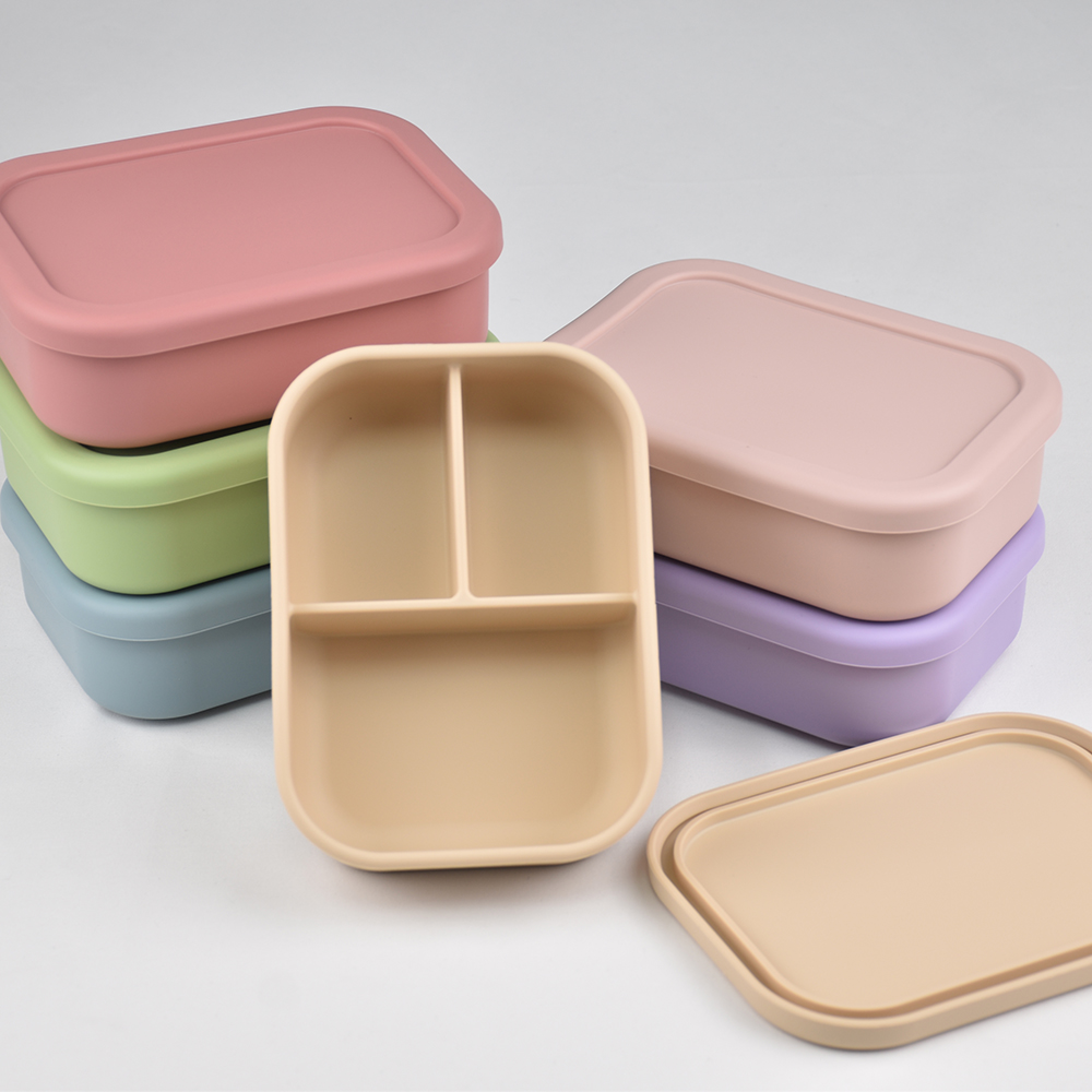 3-Compartment Food Grade Silic - Baby Food Hero 评论和价格