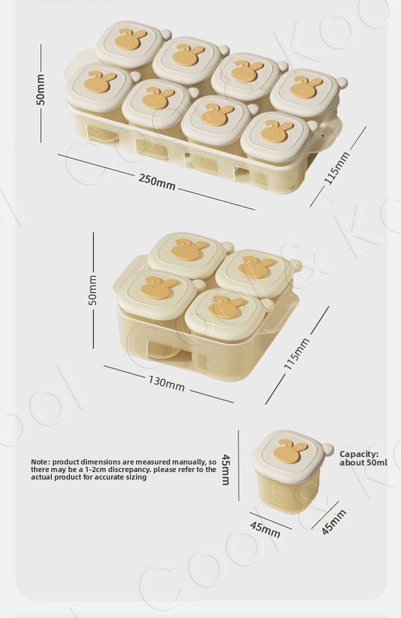 Baby Food Storage Containers w - Baby Food Hero 评论和价格