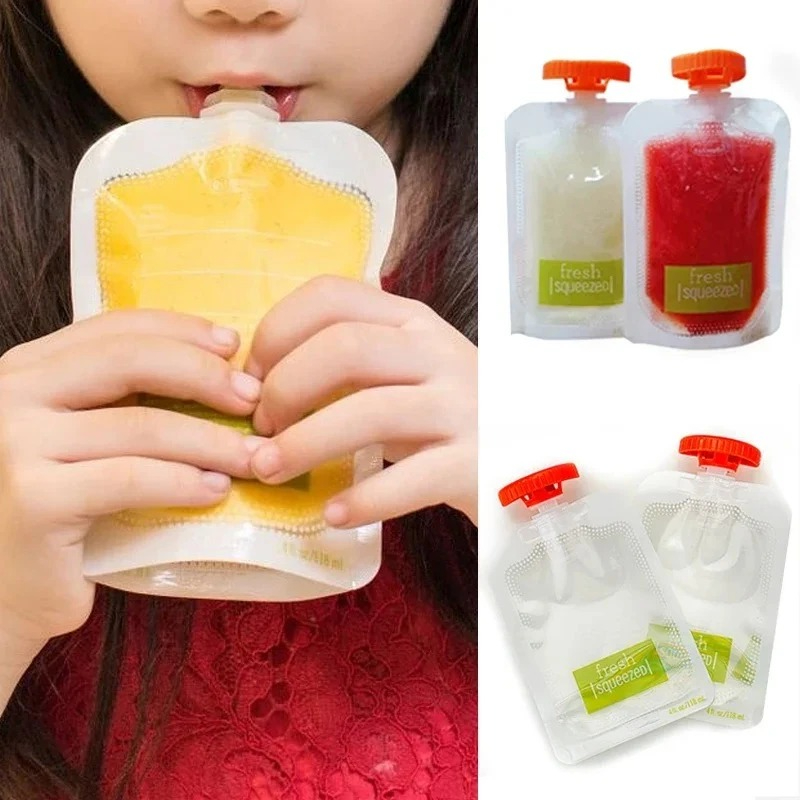 10Pcs Baby Food and Juice Box  - Puree Baby Food 评论和价格