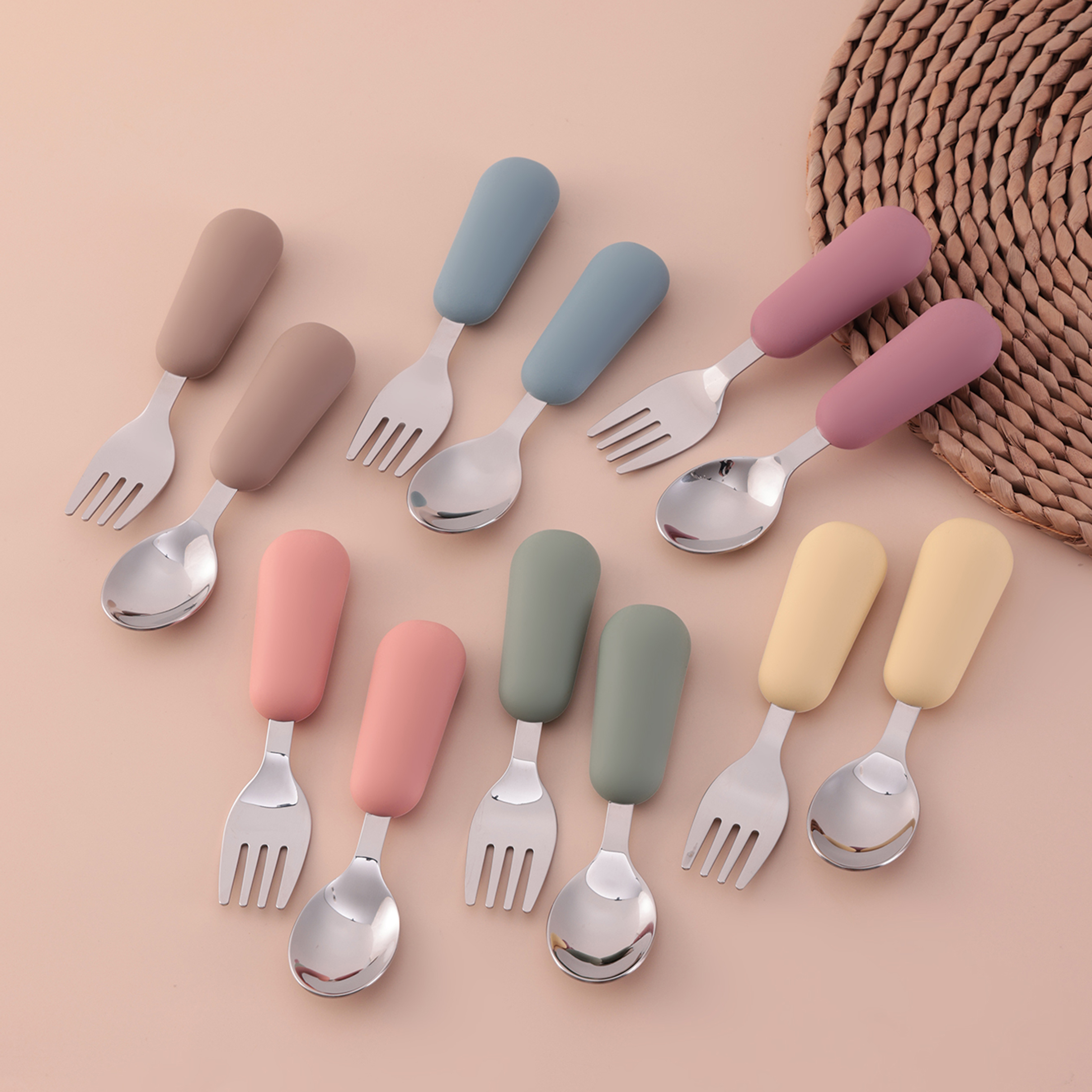 Color Kids 2PCS Stainless Stee - Baby Food Feeder 评论和价格
