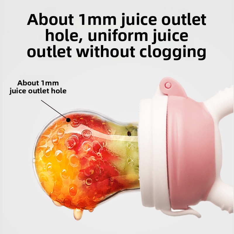 4pcs/set Silicone Fruit & Vege - Baby Food Teether 评论和价格