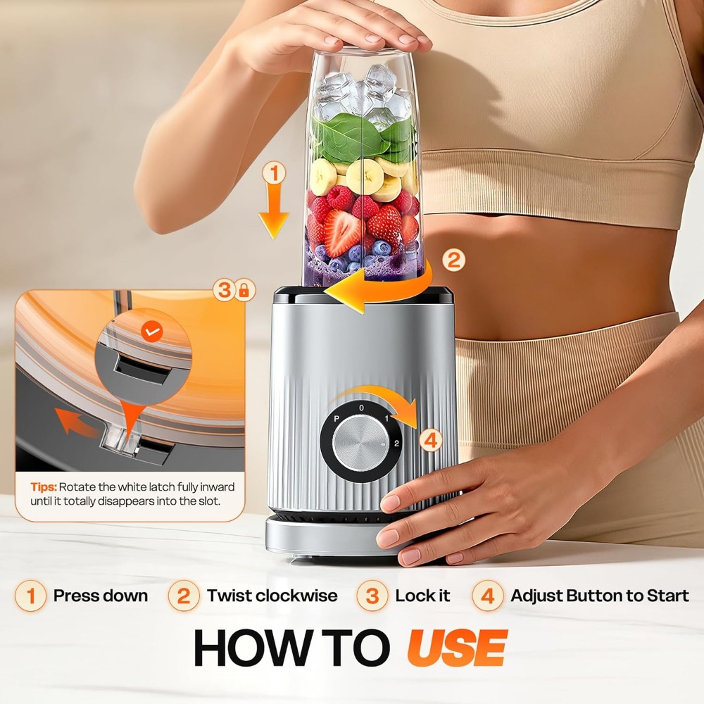 Portable Personal Smoothie Ble - Baby Food Blender 评论和价格