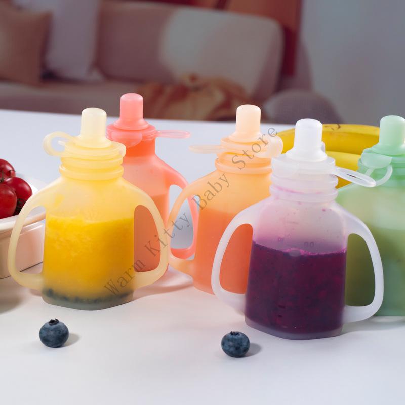110ml Reusable SIlicone Baby B - Puree Baby Food 评论和价格