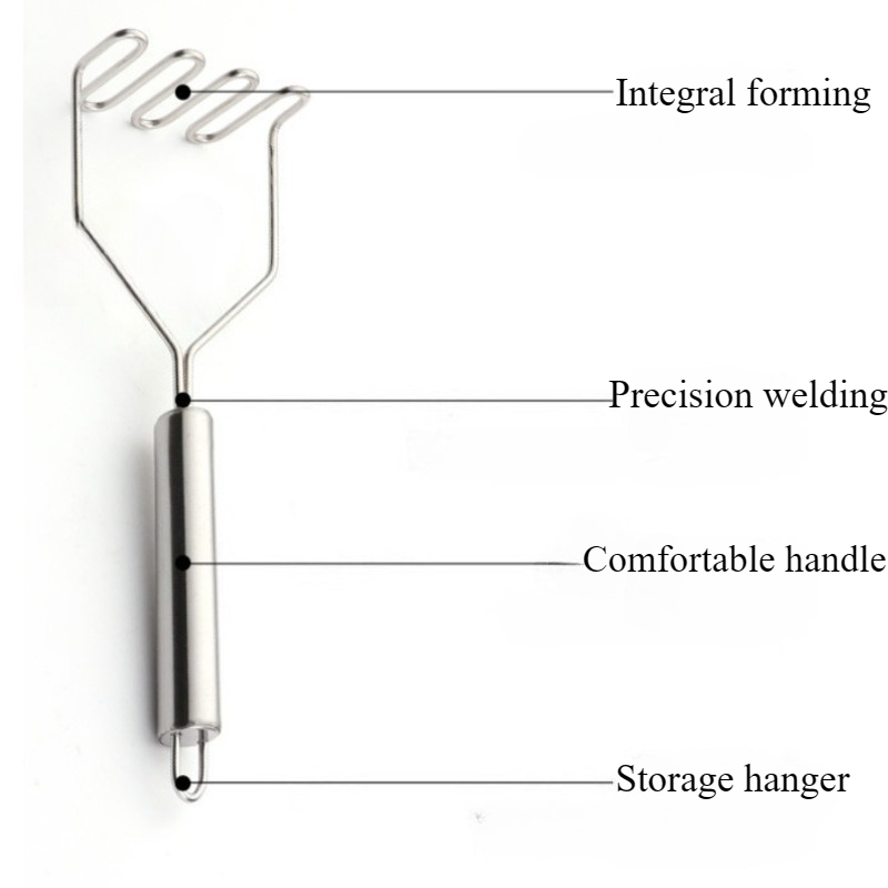 Stainless Steel Potato Masher  - Baby Food With Avocado 评论和价格
