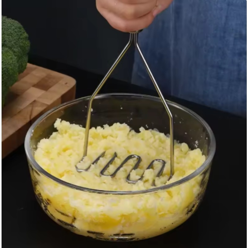 Stainless Steel Potato Masher  - Baby Food With Avocado 评论和价格