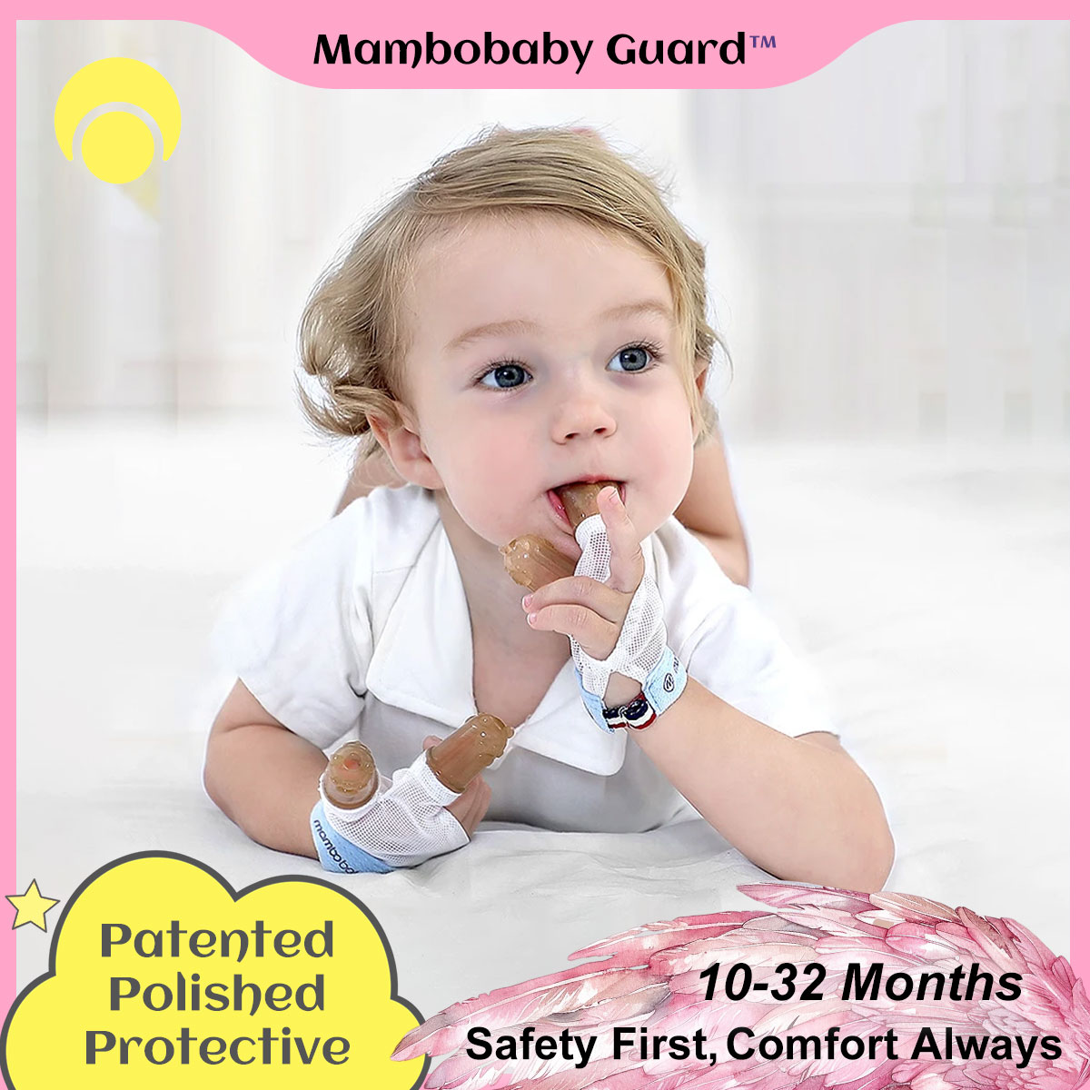 Mambobaby Anti-Nail Biting Glo - Baby Food Teether 评论和价格
