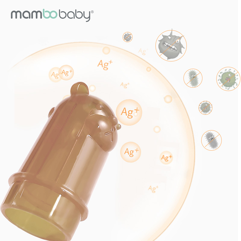 Mambobaby Anti-Nail Biting Glo - Baby Food Teether 评论和价格