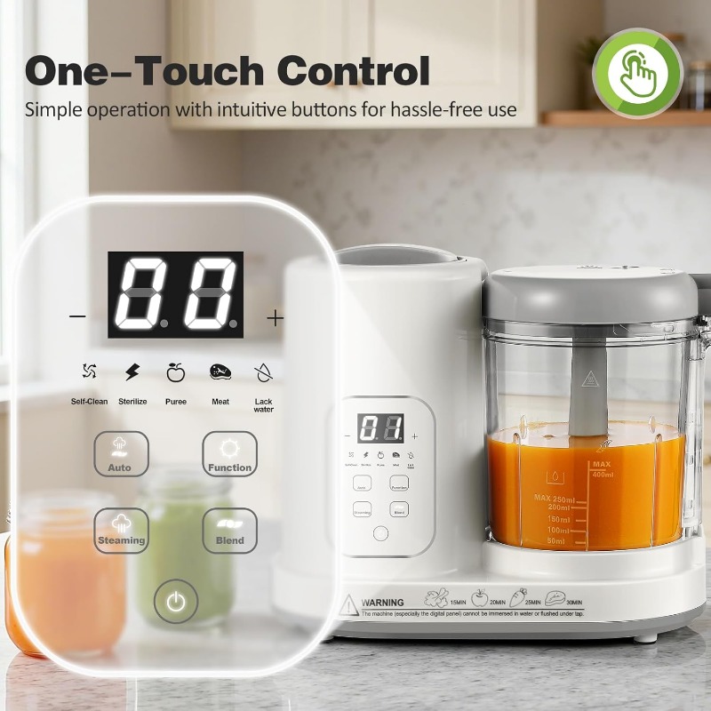 Baby Food Maker Steamer Blende - Baby Food Blender 评论和价格