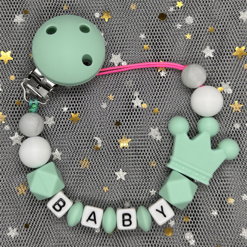 Custom Name Silicone Baby Paci - Baby Food Teether 评论和价格