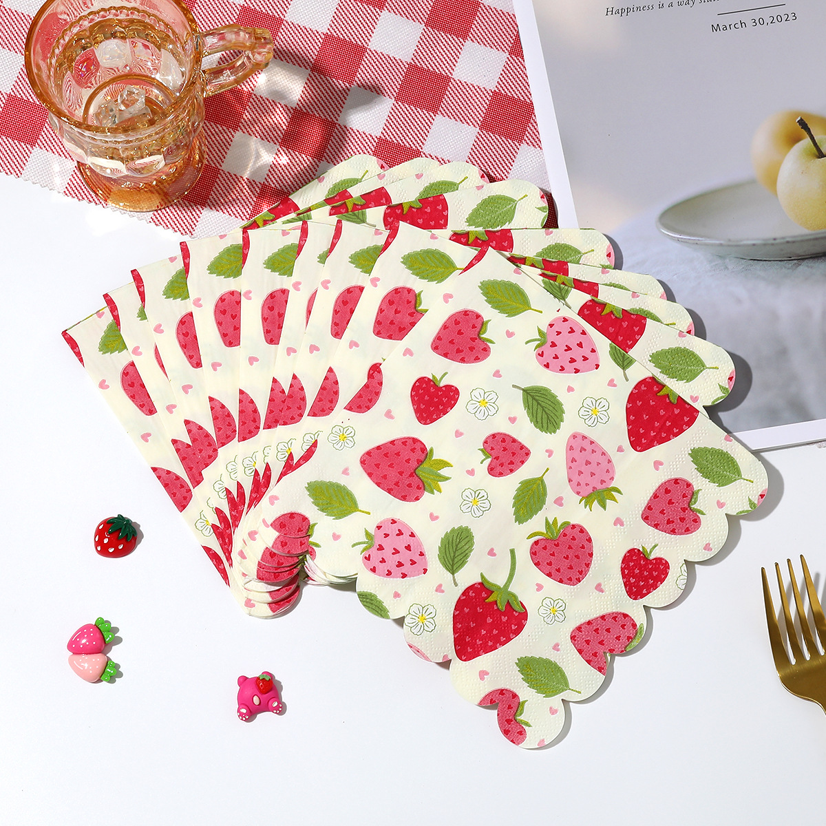 20Pcs/bag Sweet Strawberry The - Baby Food Pouches 评论和价格