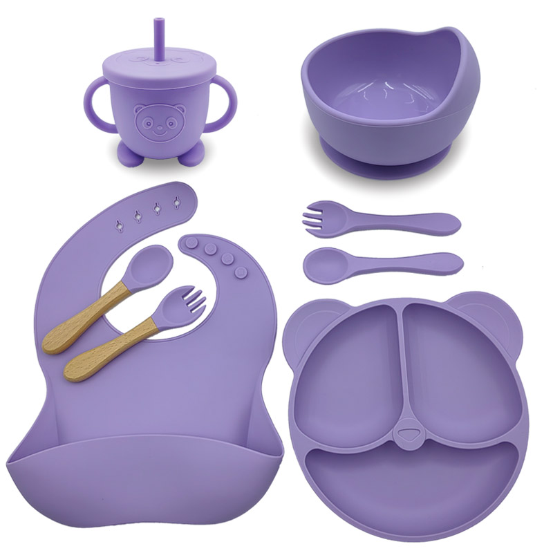 Silicone Bear Plate For Kids 8 - Baby Food Logo 评论和价格