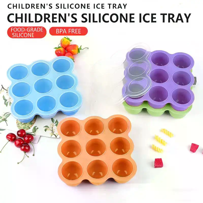 Silicone Baby Food Freezer Tra - Puree Baby Food 评论和价格