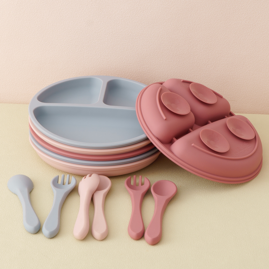 3PCS Children's Tableware Set  - Baby Food Feeder 评论和价格