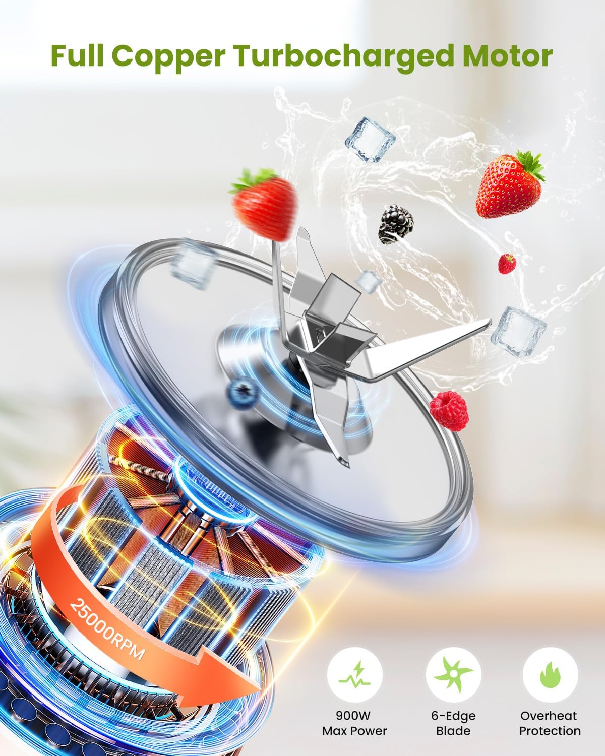 900W Personal Blender with 2 B - Baby Food Blender 评论和价格