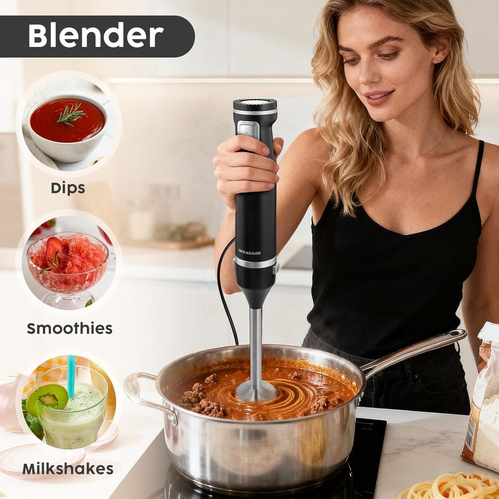 Immersion Blender with Beater, - Baby Food Blender 评论和价格