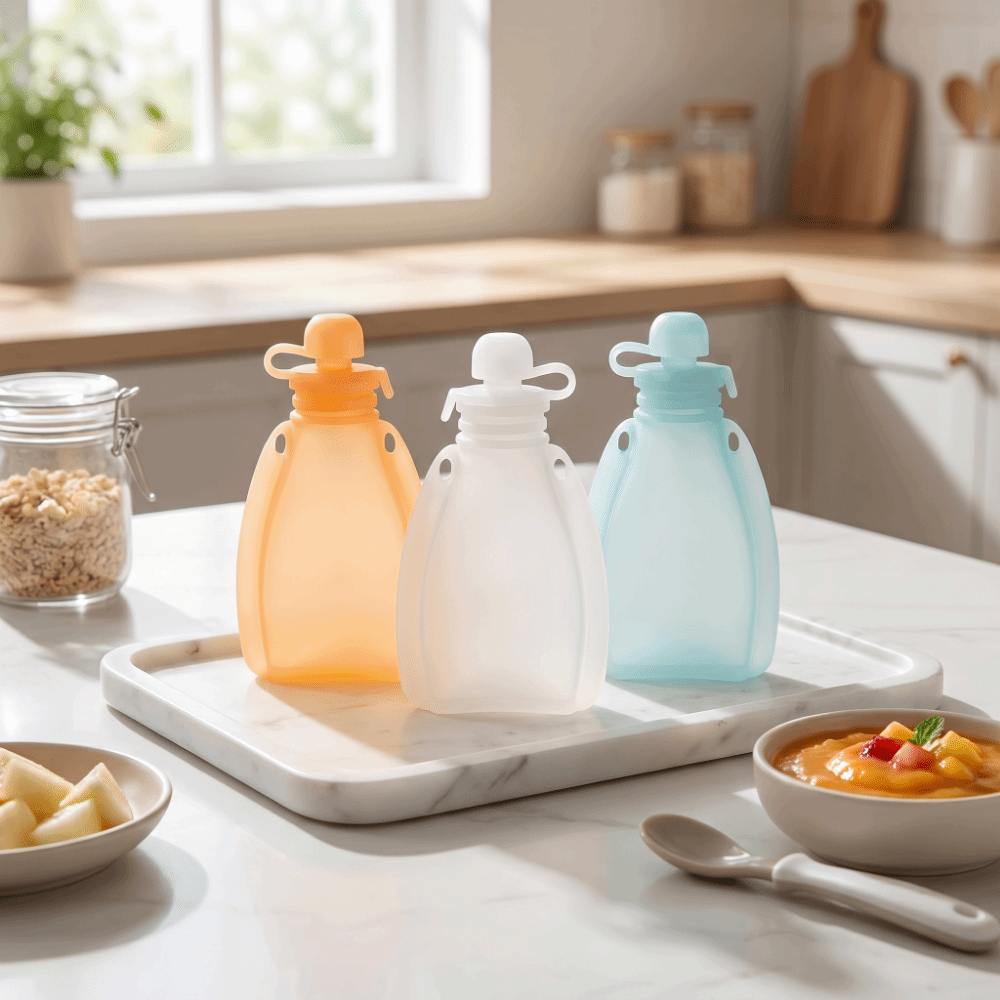 Non BPA Baby Food Pouch 120ml  - Baby Food Pouches 评论和价格
