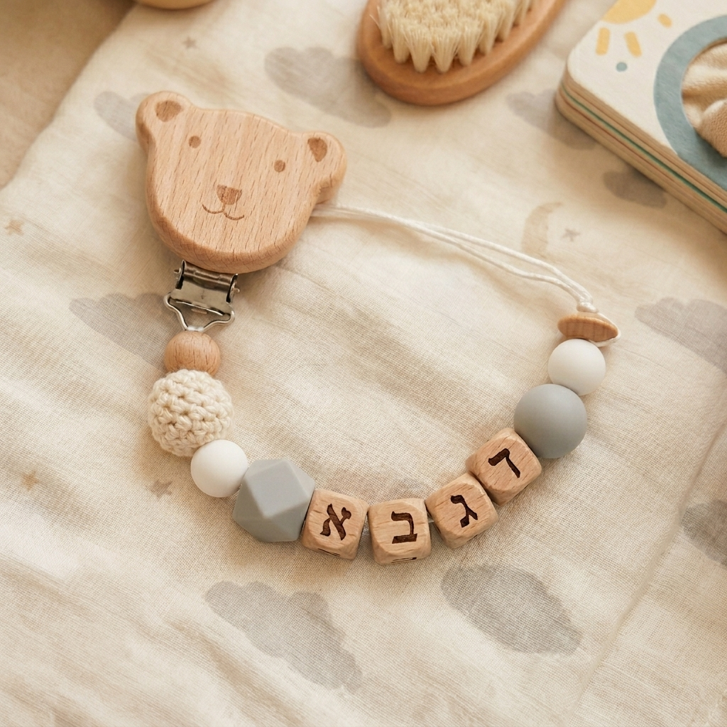 2026 Baby Custom Hebrew Name S - Baby Food Teether 评论和价格