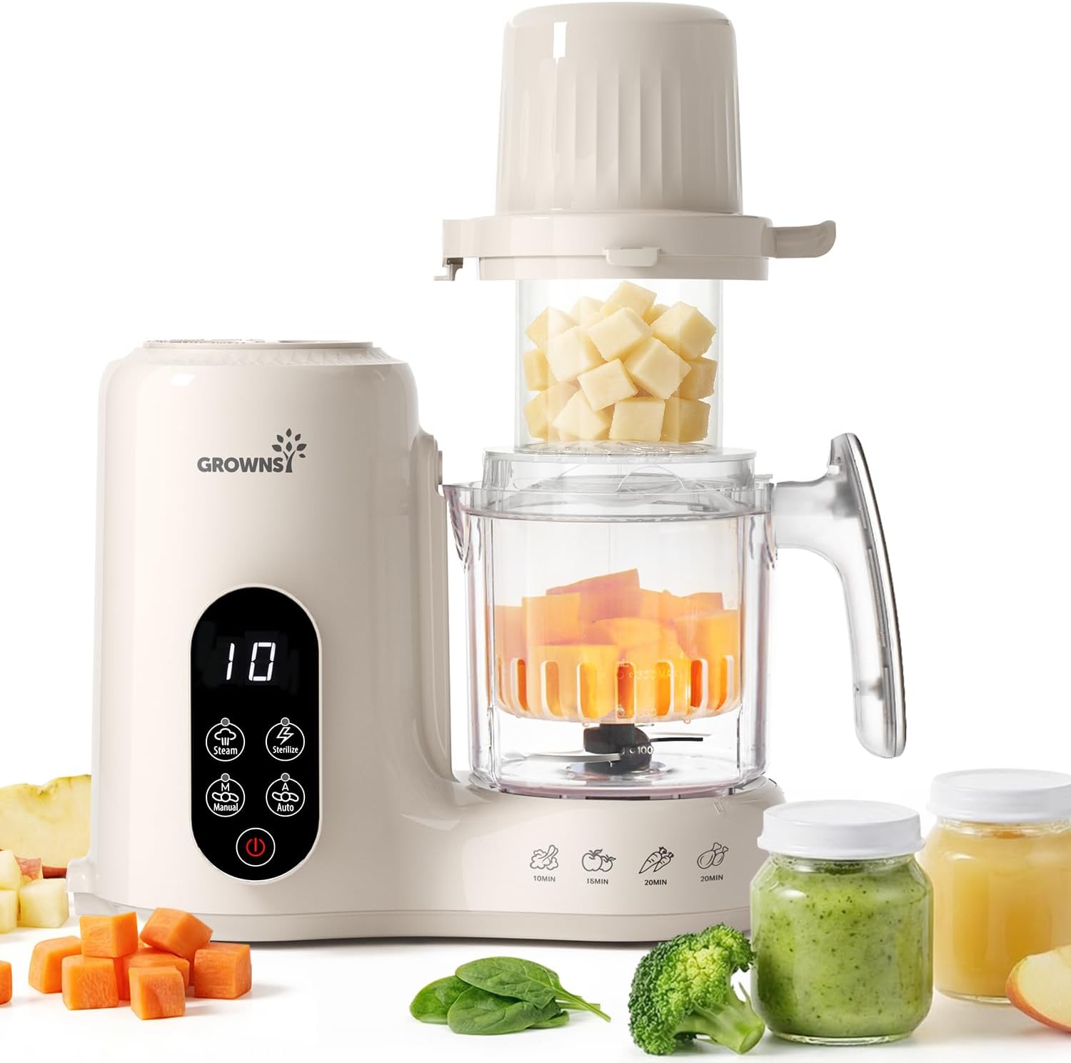 Baby Food Maker with Dual-Laye - Baby Food Blender 评论和价格
