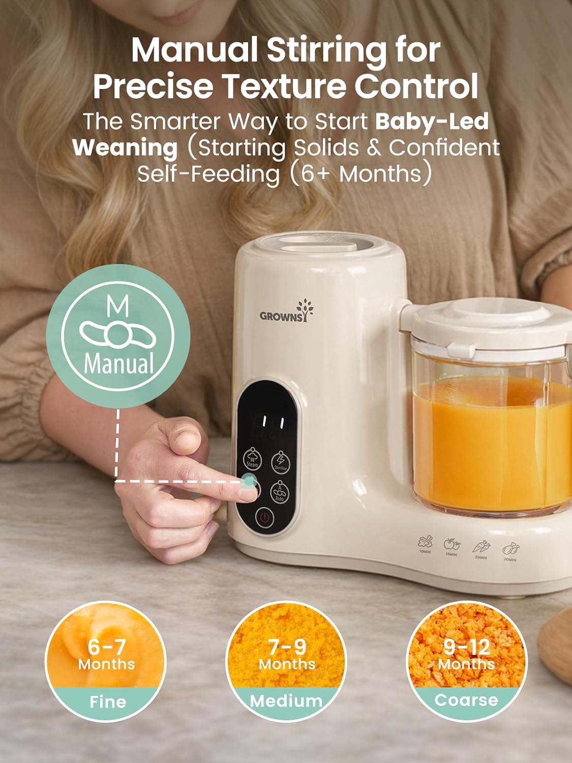 Baby Food Maker with Dual-Laye - Baby Food Blender 评论和价格