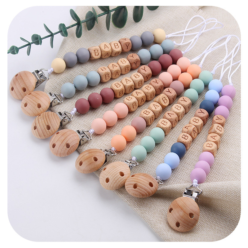 New Baby Pacifier Clips Person - Baby Food Teether 评论和价格