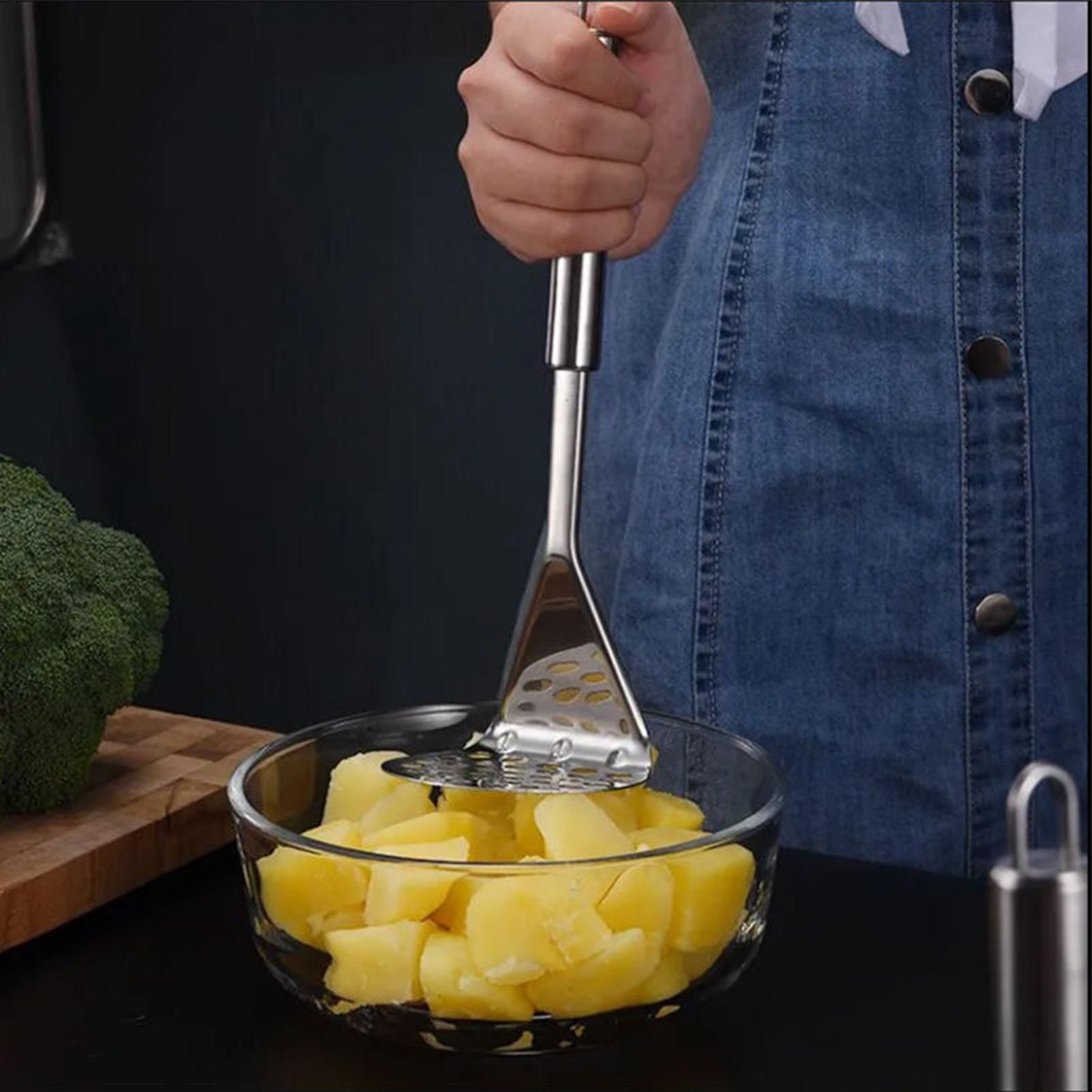 Potato Masher Stainless Steel  - Baby Food With Avocado 评论和价格