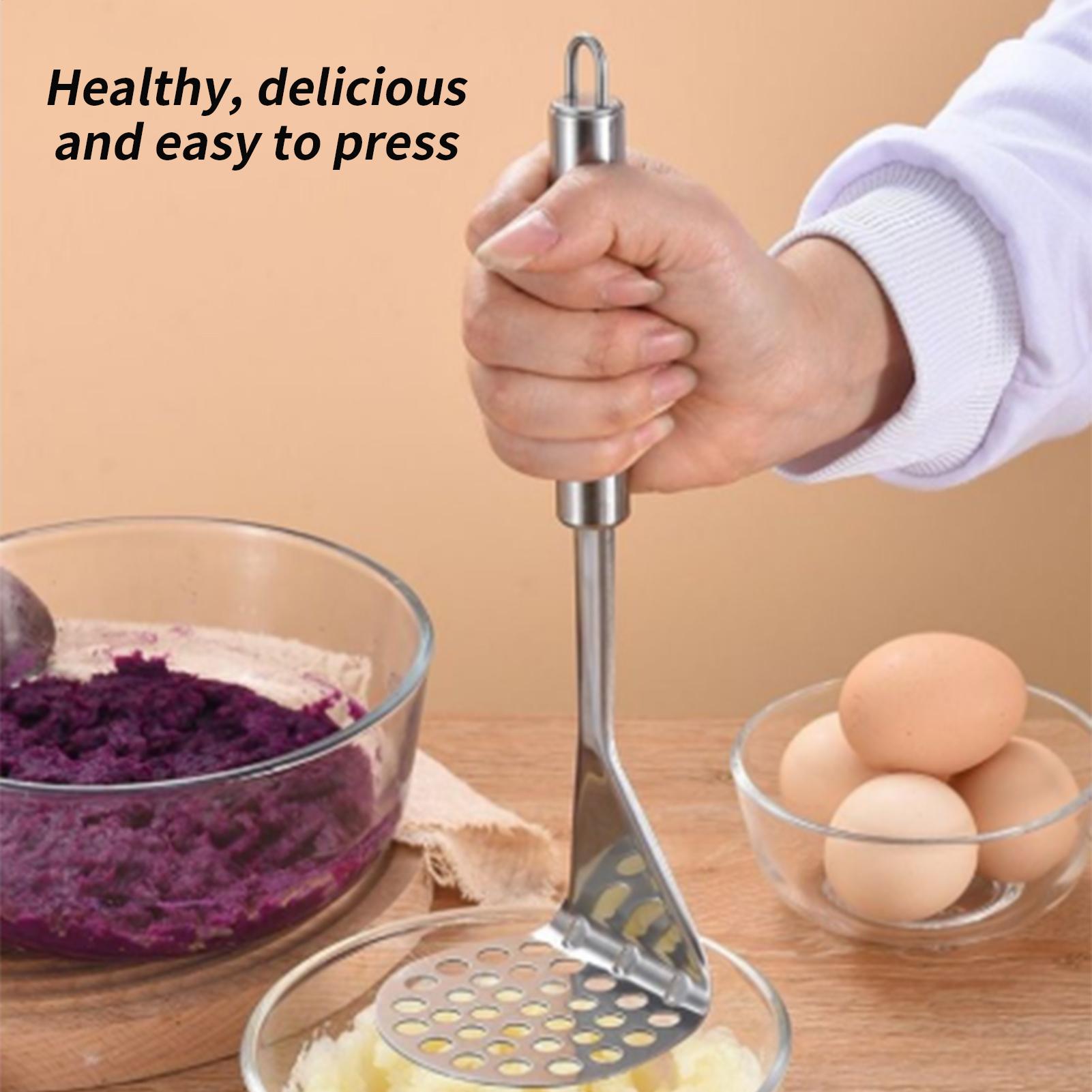 Potato Masher Stainless Steel  - Baby Food With Avocado 评论和价格