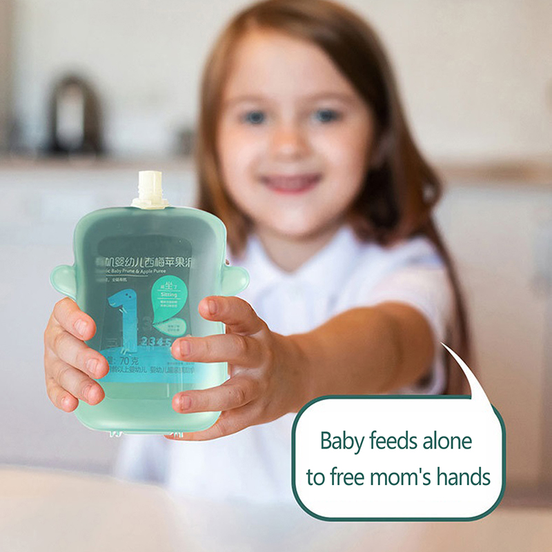 Self-Feeding Baby Food Pouch H - Baby Food Hero 评论和价格